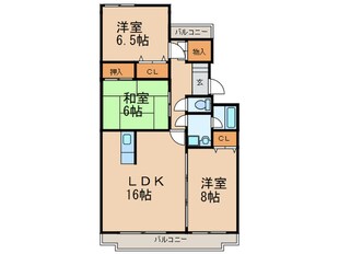 カーサあんとく Ⅰ番館の物件間取画像